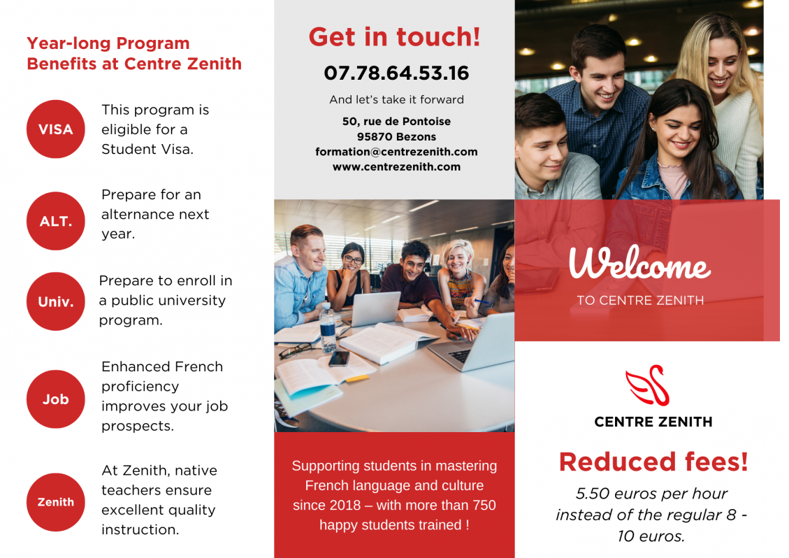 year long french language and culture program eynf5