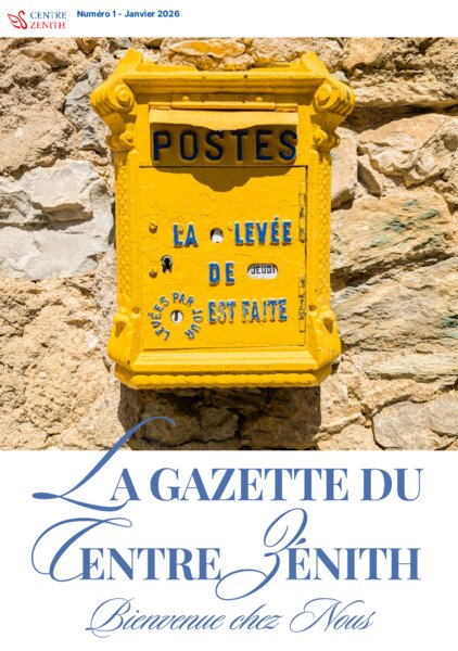 Gazette Centre Zenith — Hiver 2026